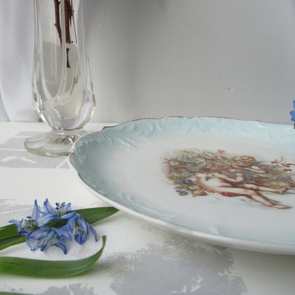 Antique Plate Two Cherubim Rosenthal 1891-1906 - Picture 8 of 14